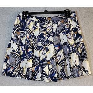 TAIL Vtg Skirt Size 12 Multi Status Pleated Mini Athletic Tennis Pickleball USA